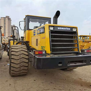 Cargador de ruedas Komatsu WA380 usado, cargador frontal de segunda mano original japonés WA420 WA360 WA600, maquinaria en buen estado en Shanghái - Product Image 6