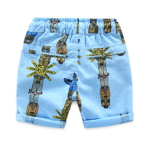 Pantalones Cortos de Playa de Tela de Poliéster y Algodón al por Mayor para Niños - Product Image 3