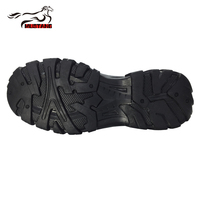 Mustang Nouveau produit Semelle de chaussures antidérapante en caoutchouc Bottes de combat tendance