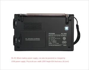 Radio Tecsun PL-330 FM/<span class=keywords><strong>LW</strong></span>/SW/MW - Radio Portatile Multibanda SSB PL330 - Product Image 4