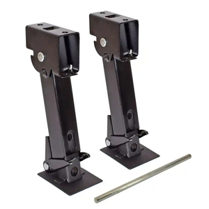 Piedini di Supporto per Rimorchi Nautici con Ruote, Stabilizzatori Robusti per Rimorchi, Supporti a Gamba Ribaltabile - Product Image 1