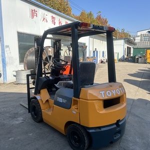 Pilihan andal untuk Toyota Forklift diesel 1.5 ton dengan tiang 2 tahap dan tinggi pengangkat 3 meter, Forklift pembakaran Internal - Product Image 1