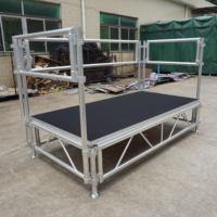 Plataforma Portátil Modular Ligera de Aleación de Aluminio para Equipos de Escenario y Exposiciones con Dimensiones Personalizadas