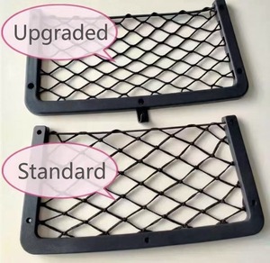 Organizer Multifunzionale per Sedile Posteriore <span class=keywords><strong>Auto</strong></span> in ABS con 1-3 Scomparti, Tasca Rete Porta Cellulare, Portabicchieri e Vano Portaoggetti - Product Image 3