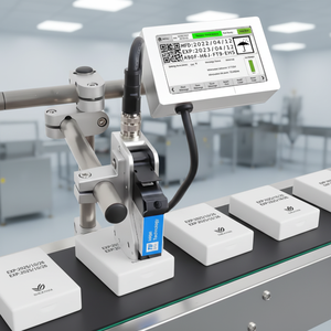 T220ES-Y1 TIJ Tintenstrahldrucker Kann Daten, Fälschungssichere Codes, Logos für Tuben/Hautpflegeprodukte/Verpackungsbeutel Drucken - Product Image 4