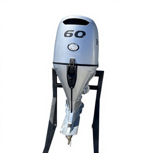 Listo para enviar: Motor fueraborda EFI de 4 tiempos y 60 CV, eje de 20 pulgadas, modelo 2013, el más vendido, con 308 horas y aparejos. - Product Image 1