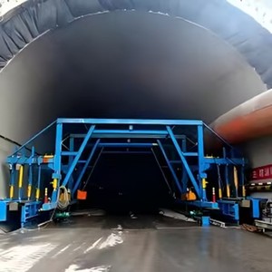 Chariot de moulage de panneaux de coffrage en <span class=keywords><strong>acier</strong></span> efficace pour rainures de <span class=keywords><strong>gouttière</strong></span> de tunnel, au design industriel - Product Image 3