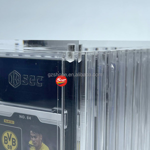 Boîte en acrylique transparente à 20 emplacements avec aimant puissant pour 2000 <span class=keywords><strong>cartes</strong></span> <span class=keywords><strong>POKEMON</strong></span> ROCKETDARK DRAGONITE <span class=keywords><strong>PSA</strong></span> BGS classées, vente chaude de l'usine SHP - Product Image 6