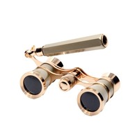Vente directe usine – Jumelles optiques tout métal Noble Lady 3*25 avec poignée, étanches IP55, stabilisation d'image pour le théâtre féminin