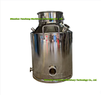 Cuve de Fermentation et de Distillation d'Alcool en Acier Inoxydable de Qualité Alimentaire 30L avec Taille Personnalisable