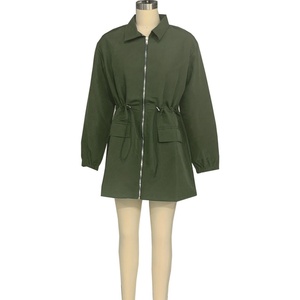 Viviblook Z527DS05 Robe cargo ample décontractée pour femme avec cordon de serrage à la taille pour femme - Product Image 6