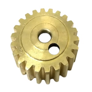 Engranaje de Trinquete Personalizado de Alta Precisión en Acero Inoxidable, Latón, <span class=keywords><strong>Delrin</strong></span> y Lewmar 30/40 ST, Mecanizado por CNC - Product Image 1