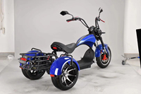 Fabricant de motos électriques Scooter électrique grand siège CEE COC Chopper Scooter électrique à trois roues