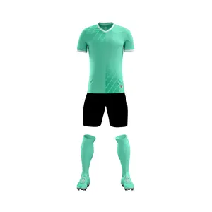 Trajes de fútbol Las camisetas de fútbol se pueden imprimir juegos con trajes de entrenamiento de fútbol para niños uniforme de fútbol