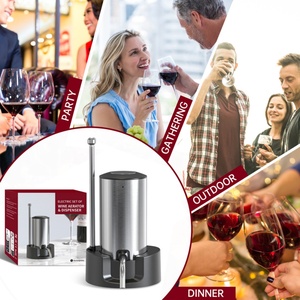 Verseur de vin portable de haute qualité en acier inoxydable, distributeur de vin électrique, décanteur de vin - Product Image 5
