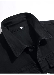 Nuevo Chaleco Vaquero Transpirable para Hombre, Estilo Motociclista, Retro, a la Moda, con Cierre de Botones, Ropa Casual de Calle para Otoño - Product Image 2