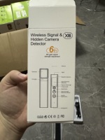 Detector antiespía profesional X16 con alerta LED CE RoHS REACH certificado para seguridad de hoteles de viaje