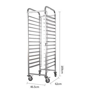 Victory ถาดรองพายสแตนเลสสำหรับห้องครัว, ถาดรองพายรถทำจากสแตนเลสถาดเค้ก24ชั้นสำหรับร้านอาหารและอุปกรณ์เบเกอรี่สำหรับห้องครัว - Product Image 1