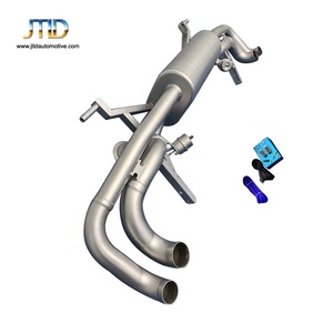 Sistema di scarico JTLD performance silenziatore valvetronico di scarico in acciaio inossidabile Catback con telecomando per Audi <span class=keywords><strong>R8</strong></span> V8 2008-2013 - Product Image 4