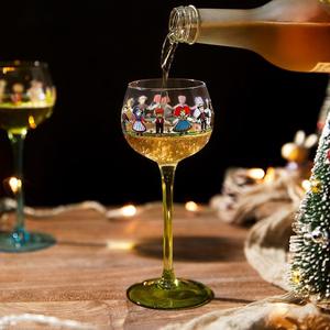 Copa Estilo Alsace para Vino Tinto, Diseño Nórdico con Figura Humana, Linda y Creativa, 150ml/350ml, Ecológica - Product Image 6