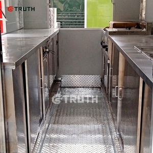 Fabricante Mayorista Truth, Camión de Comida de 4m para Tienda de Comida, Pollo Frito, con Parrilla y Freidora, Remolque de Comida para Helados - Product Image 4