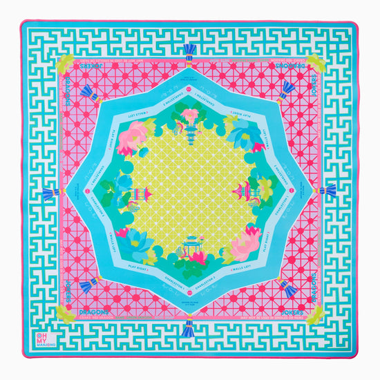 Tapis de mahjong coloré2