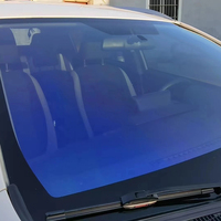 Caméléon voiture fenêtre teinte Premium Performance thermique haute clarté VLT 72% contrôle solaire violet bleu couleur fenêtre teinte