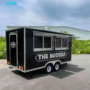 restaurant food truck fully equipped pizza hot dog hamburger coffee food trailer food trailer quotation