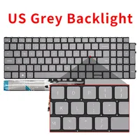 Teclado original estadounidense para ordenador portátil Dell Inspiron 15 3511 3515 5510 5515 5518 7510 7610 P106F P107F P117F Latitude 3520 3525