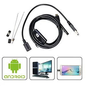 AN97 nội soi Máy ảnh 7 mét ống kính 5m cáp công nghiệp borescope máy ảnh cho Android điện thoại kiểm tra máy ảnh USB và micro cổng USB - Product Image 3