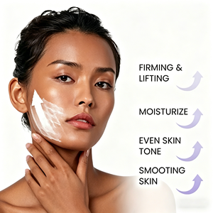 Crema Viso a Marchio Proprio, Crema Rassodante e Idratante, Crema al Collagene Naturale per la Cura della Pelle Luminosa - Product Image 3