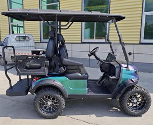 Carrito de Golf Eléctrico de 4 Plazas con Certificación LIGHTGREEN DOT, Motor de 5kw, Batería de Litio, Vehículo Turístico, Autonomía de 70-90 km, 30 km/h - Product Image 3