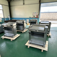 Machine à découper le shawarma turc en acier inoxydable 304 avec réglage de l'épaisseur, machine à couper le bœuf frais, éplucheur de viande de porc