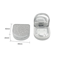 Boîte d'emballage vide personnalisée YF en ABS finition miroir pour échantillons de parfum solide et de fard à joues/poudre