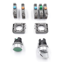 Botones Pulsadores Personalizados para Diversos Dispositivos - Alta Calidad 9-24V a 25-48V Montaje en Panel Trasero/Delantero de Metal y Plástico