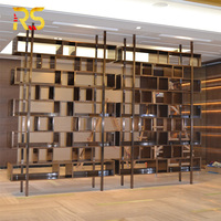 Office Modern Decorative Aluminium Room Divider Partition Screen Living Room Metal Laser Cut Partition Wall Divider