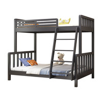Cama litera doble para niños y adultos, alta y baja, de acero, moderna, minimalista, personalizable con almacenamiento