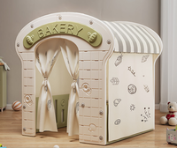 Tente de jeu d'intérieur moderne de taille personnalisable pour les tout-petits, cabane triangulaire pliable pour enfants