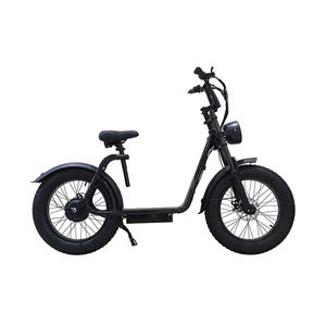 Vente directe d'usine de scooter électrique haute puissance 750W 20 pouces longue portée 50km assistance tout-terrain aventure moteur sans balais complet - Product Image 4