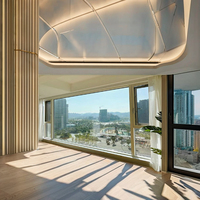 Fenêtre à battant verticale en aluminium ultra-mince à économie d'énergie, design moderne en acier inoxydable pour villa et appartement, triple vitrage