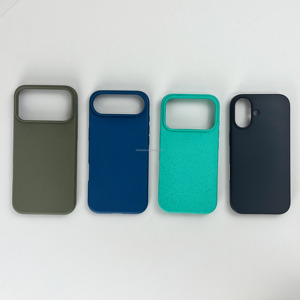 Nouvelle <span class=keywords><strong>coque</strong></span> de <span class=keywords><strong>téléphone</strong></span> biodégradable de style mince simple de couleur pour Samsung S25 Edge S24 ultra <span class=keywords><strong>écologique</strong></span> recyclé pour iPhone 17 Pro Max 16 - Product Image 6