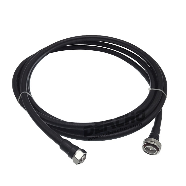 Câble Coax Jumper 4.3 Male RA To 4.3 Male RA - Faible PIM, 6 Pieds (environ 1.8m), Neuf