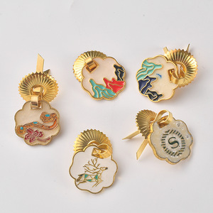 Poignée en U à tige de tirage en résine époxy, petit accessoire de quincaillerie pour emballage de boîtes à gâteaux de lune, boîtes à thé et tiroirs, à trou unique, durable - Product Image 4