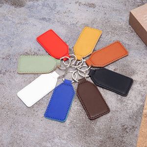 Durable PU <b>Leather</b> <b>Keychain</b> Customizable for Promotional Gifts Bulk Order Wholesale - Product Image 3