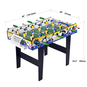 Table de <span class=keywords><strong>baby</strong></span>-<span class=keywords><strong>foot</strong></span> multifonctionnelle de 40 pouces, jeu de football de petite taille pour enfants, table de football portable TS-4027 - Product Image 5