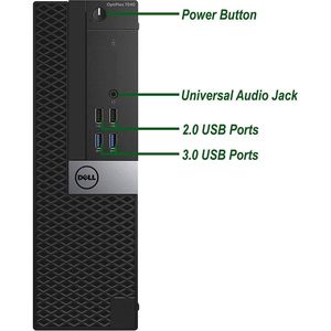 คอมพิวเตอร์ตั้งโต๊ะ Dell OptiPlex 7040 Intel Core i7 แรม 32GB SSD 512GB Windows 11 Pro สำหรับธุรกิจและการศึกษา - Product Image 2