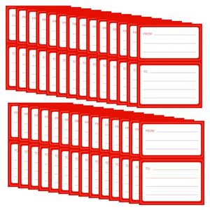 Etiquetas de envío autoadhesivas de 4.5x3.5 pulgadas, en blanco, para dirección de remitente, para paquetes, cajas de regalo y correo. - Product Image 1