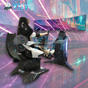 YHY Intérieur 360 Rotation À Grande Échelle <span class=keywords><strong>3A</strong></span> Jeux De Course Simulateur De Mouvement Machine De Jeu De Conduite De Voiture F1 À Monnaie - Product Image 1