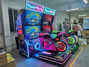 Máquina de Juego Arcade de Carreras de Motos para Dos Personas Creatfun, Operada con Monedas para Centros de Entretenimiento - Product Image 1