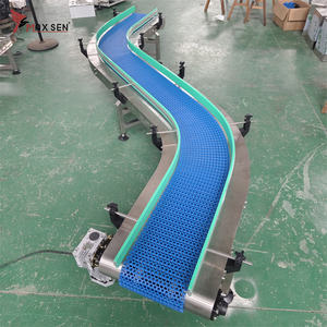 מקסן מותאם אישית אוטומטית מסגרת נירוסטה מסגרת פלדה מודולרית מסוע פלסטיק בהתאמה אישית חגורת רשת פלסטיק - Product Image 4